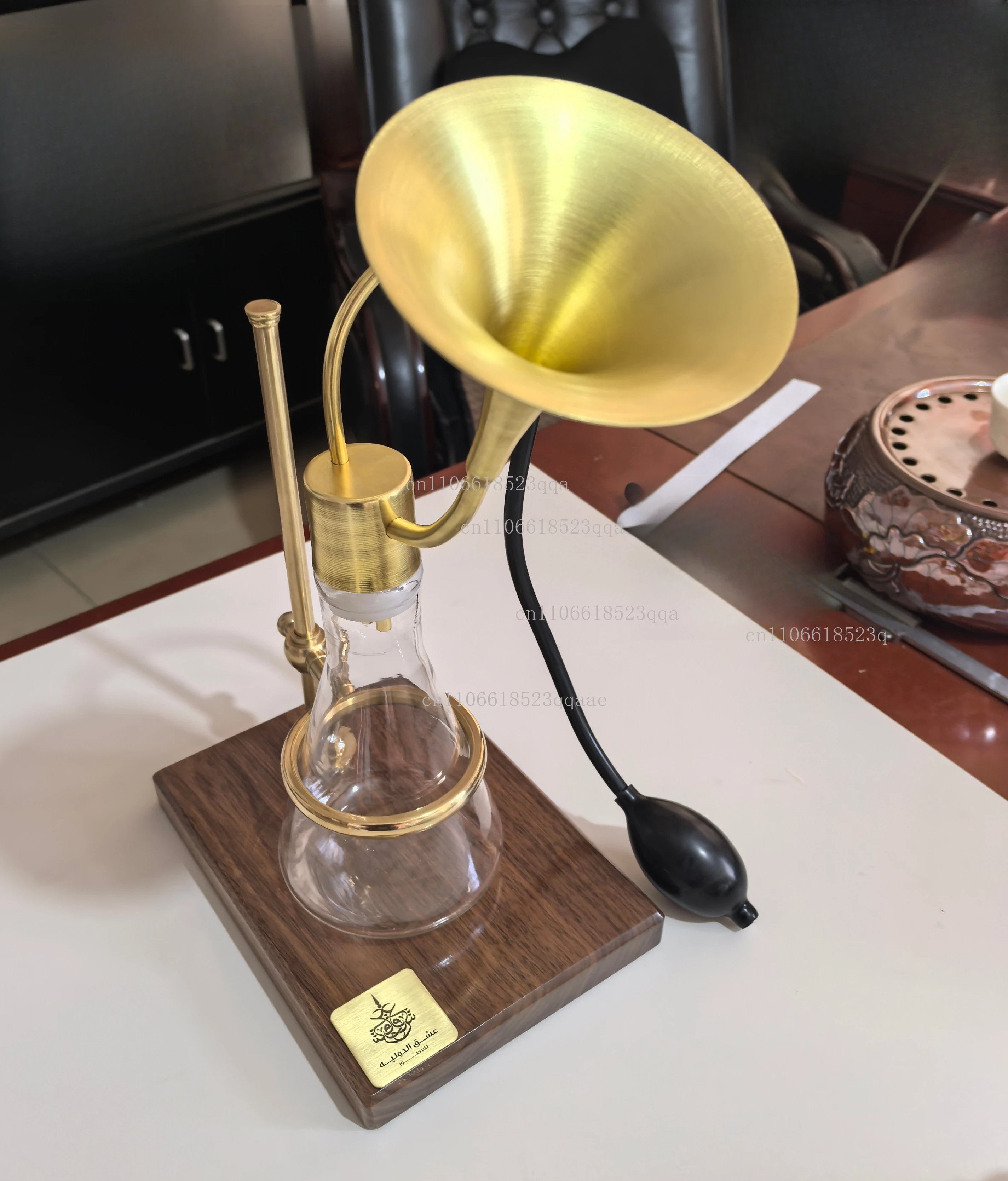 Copper scent bottle SPA hydrotherapy copper funnel scent brass