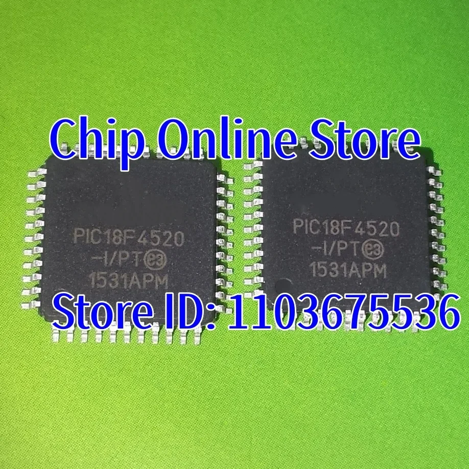 2~50pcs  PIC18F4520-I/PT  PIC18F4520  TQFP44  New Original  8 Bit Microcontroller MCU