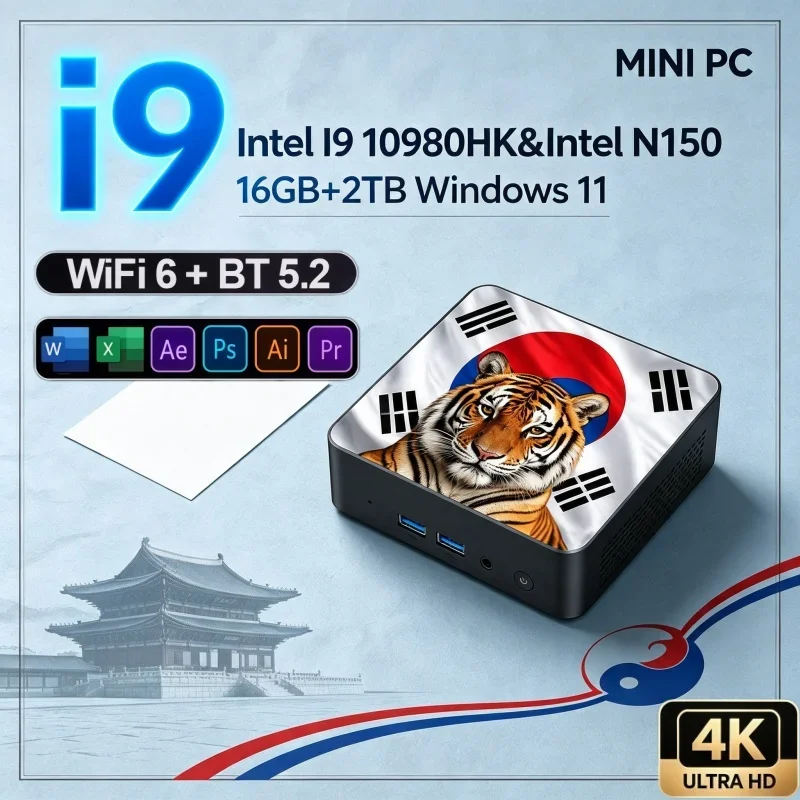 2026-コンパクトミニpc-core-i9-10980hk-intel-n150-windows-11-16gb-ram-2tb-ssd-wifi6-bt52-4k-uhd-オフィス・ホームデスクトップコンピューター