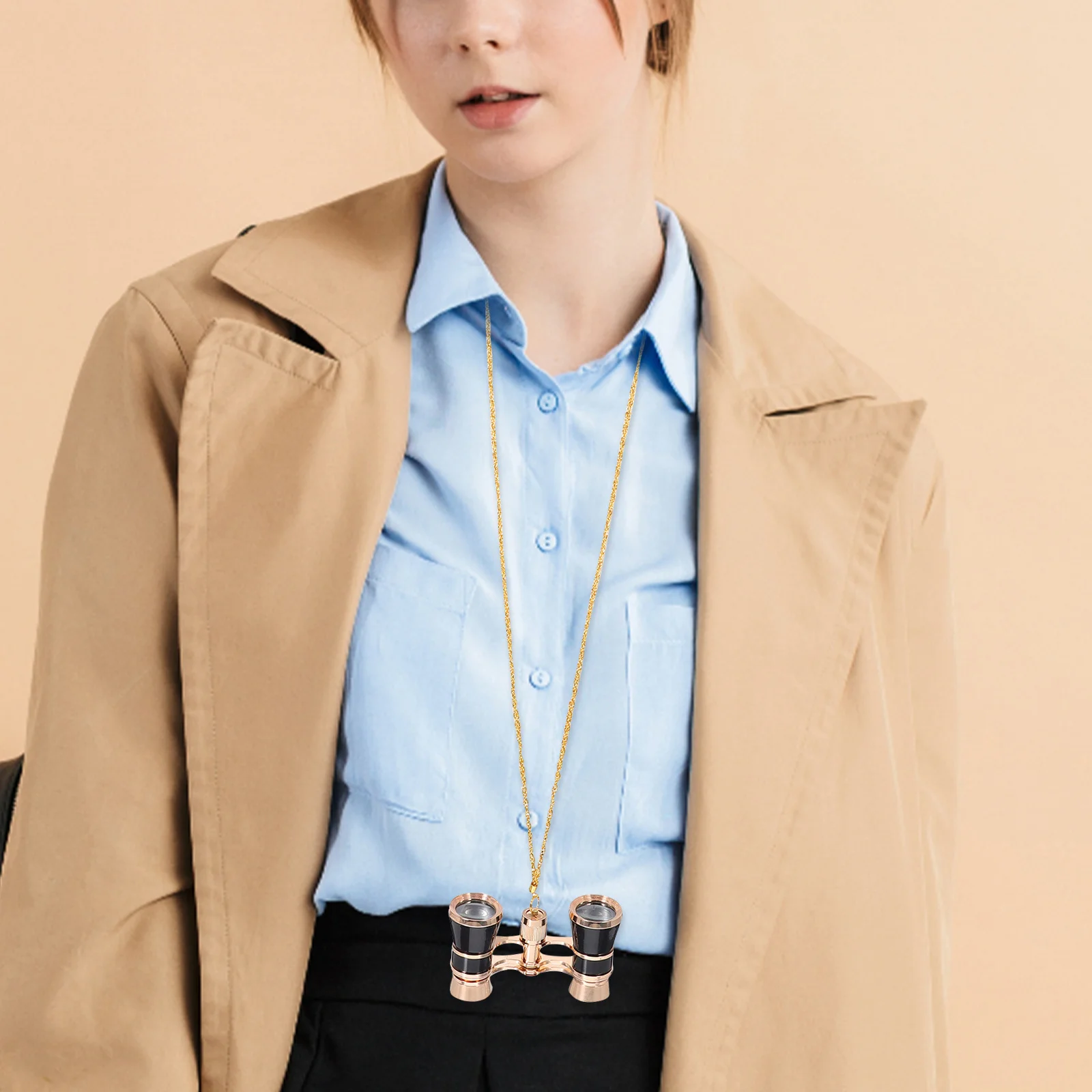 

Night Vision Opera Glasses 3x25 Small Portable Handheld Telescope Wide Field for Theater Concert Bird Watching