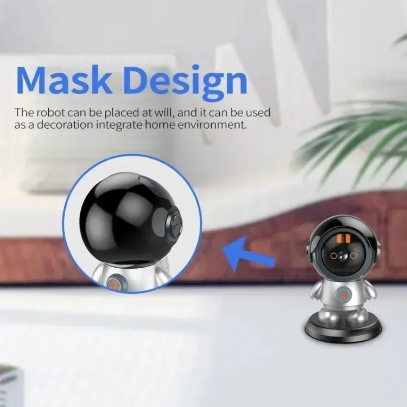 1080P HD WIFI Mini Night Detection Intelligent Home One Click Call Camera Vision Camera Robot Wireless Monitoring Camera Mobile