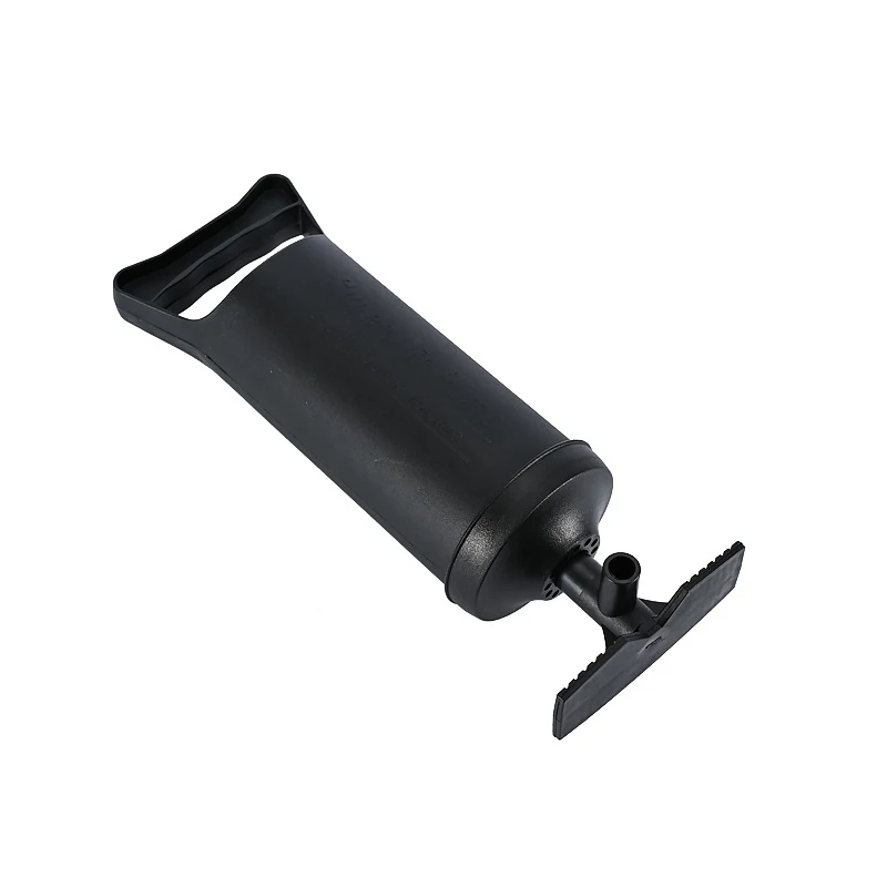 Bomba de neumático de mano de dos vías, cilindro de aire para barco inflable, piscina, círculo, fila flotante