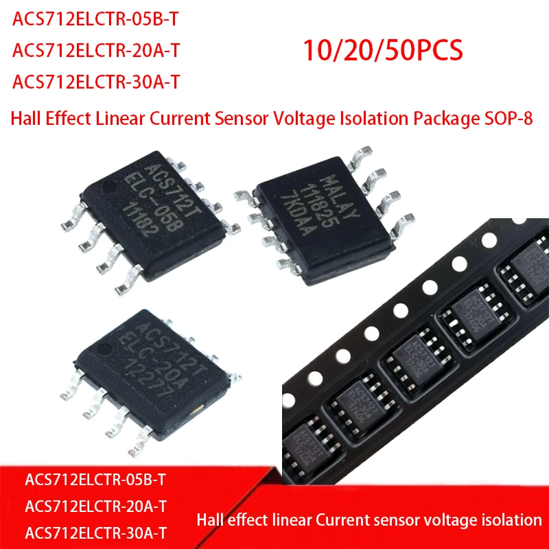 10/20/50PCS ACS712E…