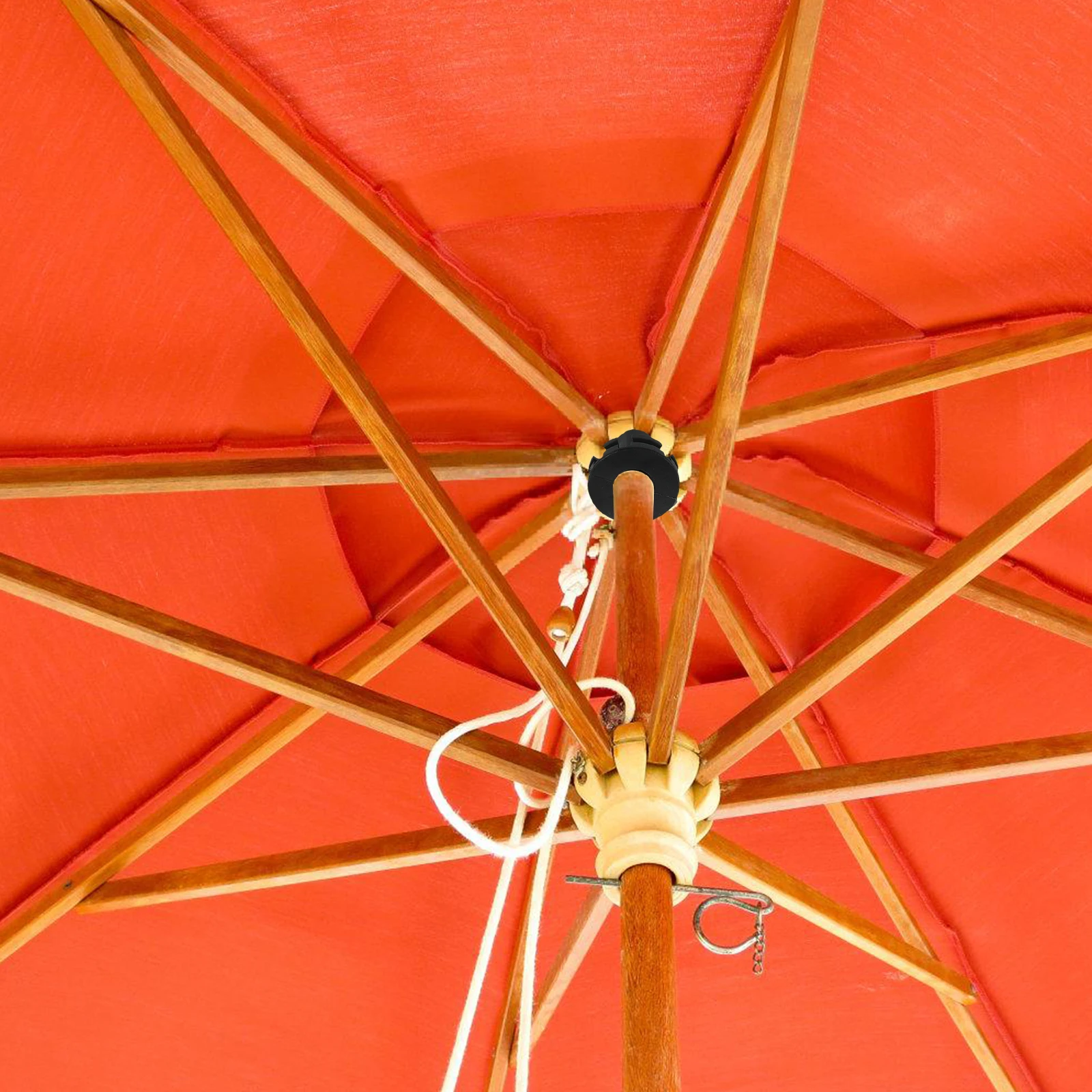 

8 Slots Umbrella Rib Racks Black Upper Disc Durable Plastic Easy Install Replacement Parts Damaged Accessories Umbrella Home