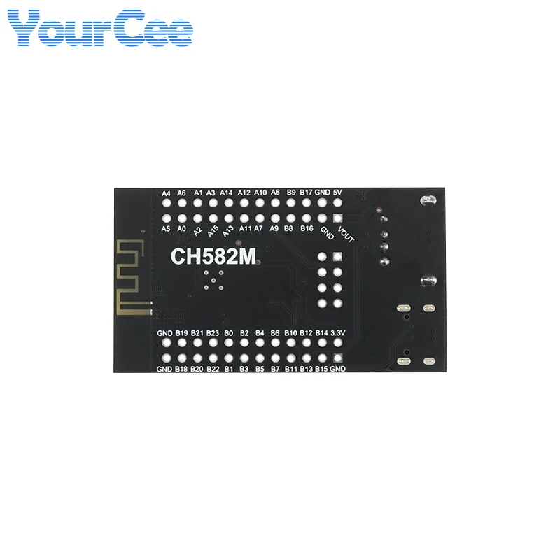 2 pz/1 pz CH582M Core Scheda di Sviluppo a bassa potenza BLE5.3 Wifi senza fili Bluetooth microcontrollore RISC-V modulo MCU doppio USB CH582M