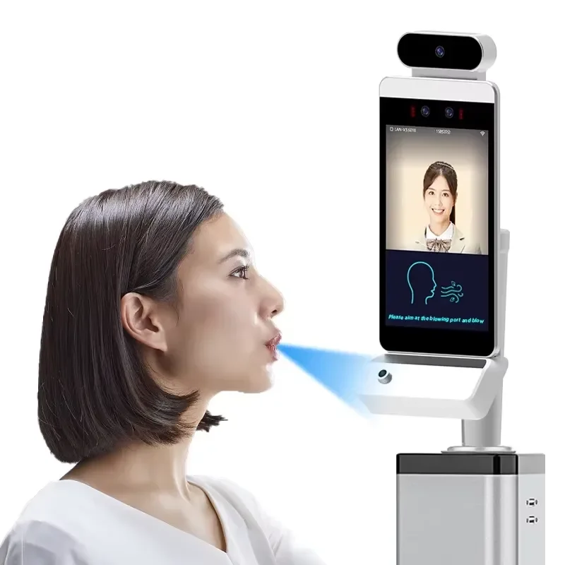 for LB Breath Tester with Face Recognition Access Control Attendance Machine Factory Direct OEM Support Accurate