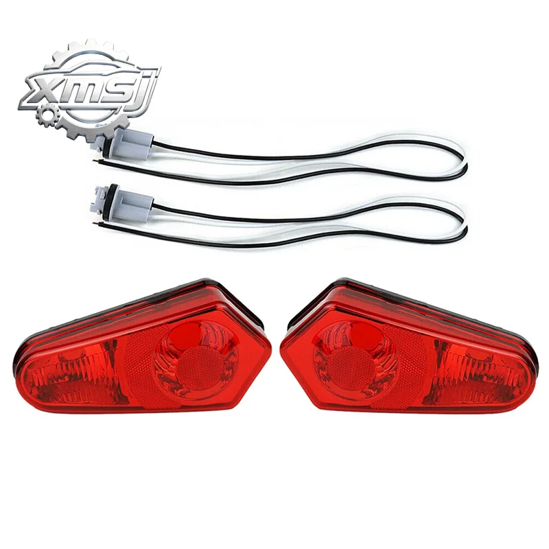 ATV LED Tail Light Housing Lens Sockets For Polaris Sportsman 500 550 850 570 1000 2009-2017 2411153 2411154