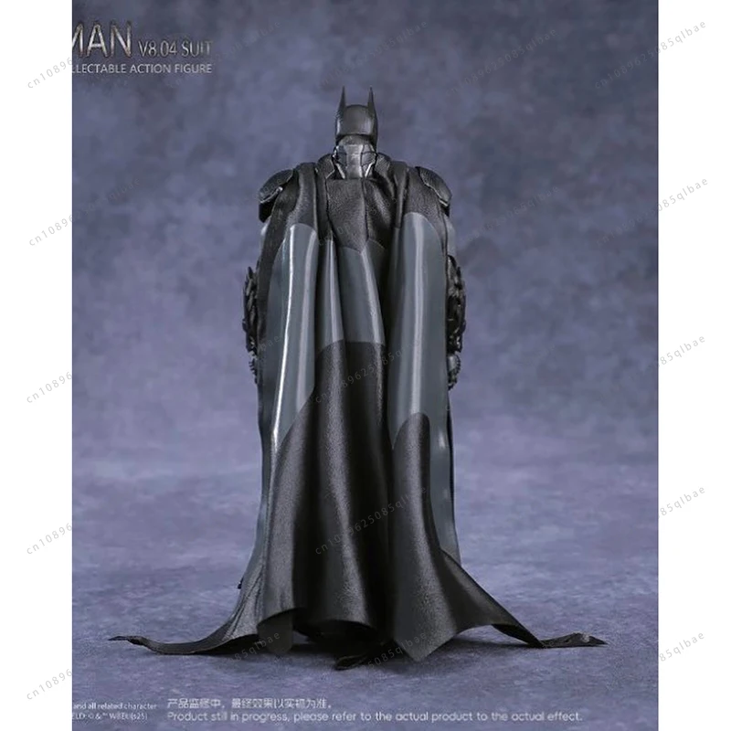 متوفر في المخزون LPZZ DC001 ستوديو 1/12 باتمان أركام نايت باتسويت V8 04 باتمان أكشن أنيمي مجموعة شخصيات نموذج اللعب #5
