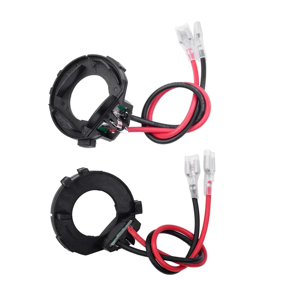 

H7 LED Headlight Bulb Adapter Retainers Holder Socket Fit For VW Golf MK7 Jetta