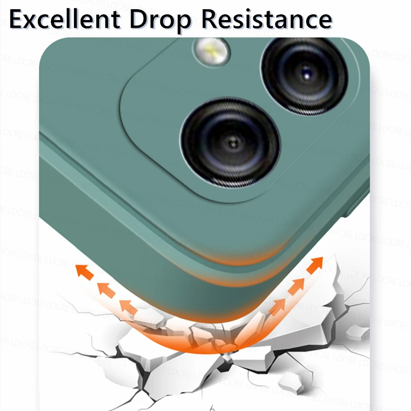 For Samsung Galaxy A04E Case Samsung Galaxy A04S A14 A04E Cover Shockproof Liquid Silicone Phone Back Cover Samsung A04E