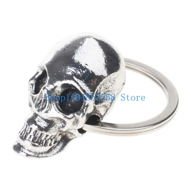 

652F Creative Skull Design Key Accessory Skull Keychain for Individualistic Ride