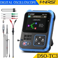 FNIRSI DSO-TC3 Digital Oscilloscope Transistor Tester Function Signal Generator 500kHz Bandwidth 10MS/S Sample Rate