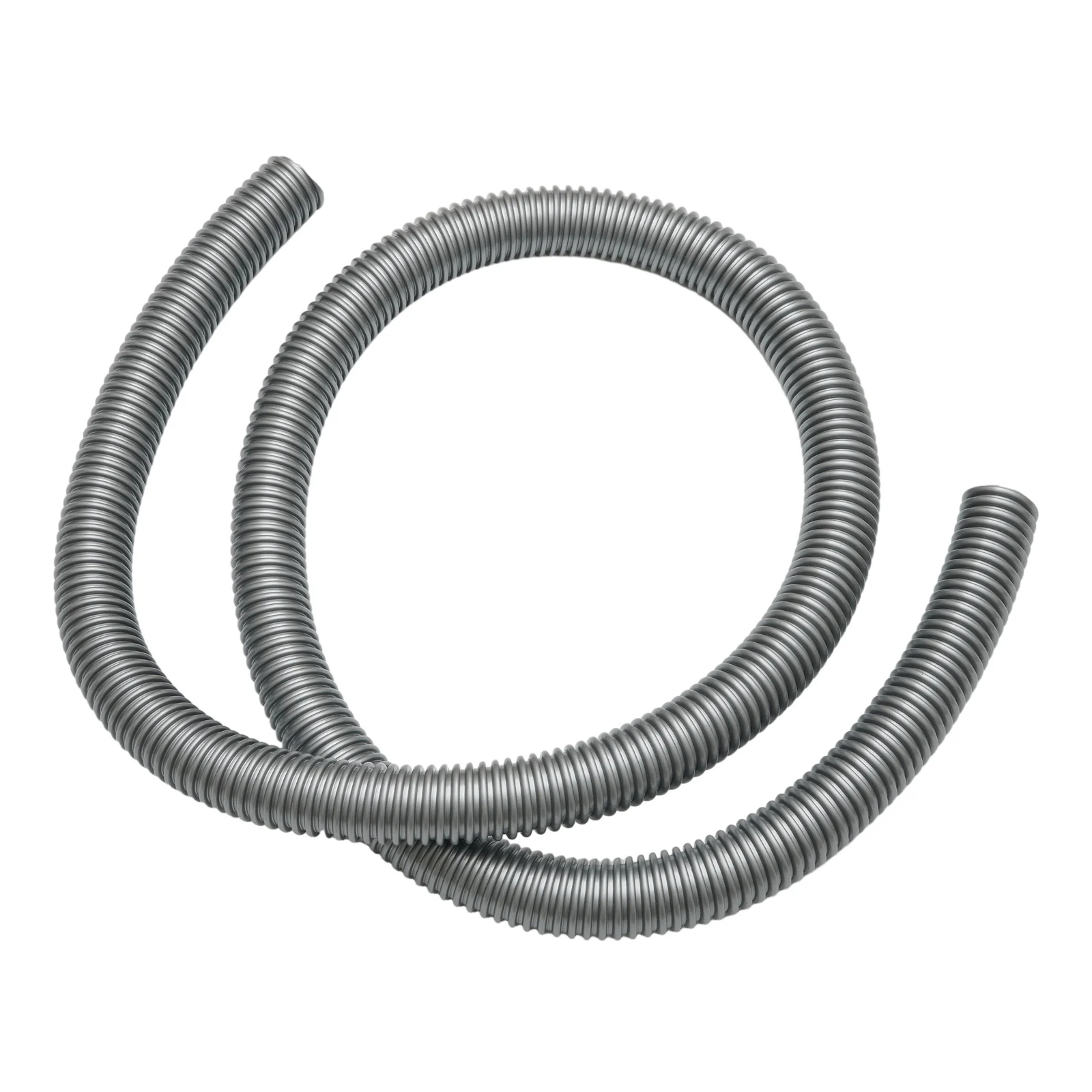 Pipe Fittings Vacuum Cleaner Hose Threaded Pipe Vacuum Machine 2m Corrugated Flexible Gray Hose Soft Tube Tool