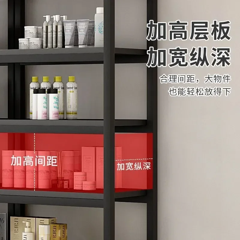 Adjustable Multi Layer Display Shelves for Convenience Store Supermarket Cosmetics Storage Rack One Piece Dropshipping