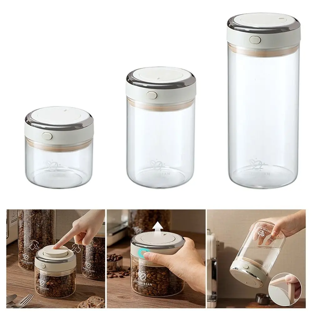 New Large Capacity Coffee Sealed Tank Wake-up Beans Storage Tool Milk Powder Storage Bean Storage Container Storage Jar