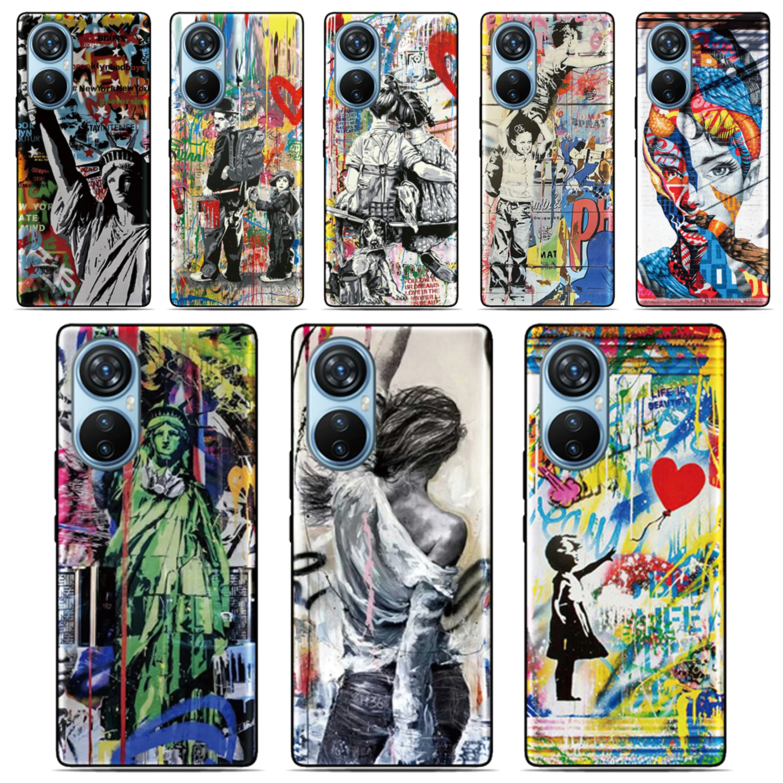Graffiti Art Back Cover For UMIDIGI G9 G9A G9C G9T Note 90 90C 90A G5 G6 G3 Power 5 5s 7 7s F1 A9 A11 A13 Pro Max Phone Case