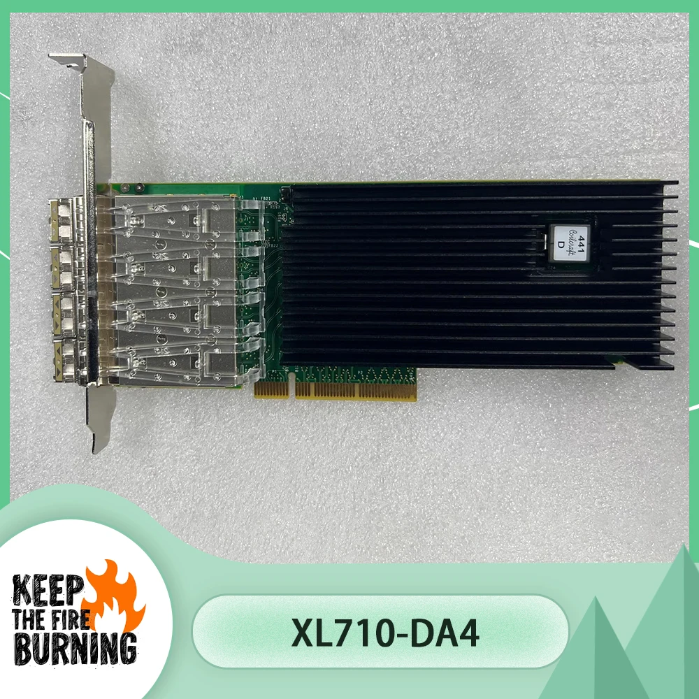 X710-DA4BLK For Intel  Four Port 10G Fiber Optic Net-work Card 10G XL710-DA4 PE310G4I71LB-XR