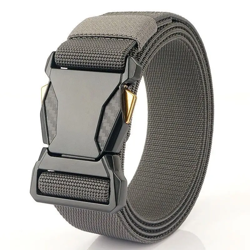Herren-Gürtel, modischer Business-Taktikgürtel, multifunktionaler elastischer Gürtel für Outdoor-Sportarten, Golf-Dekoration für Herren und Damen – Detail 3