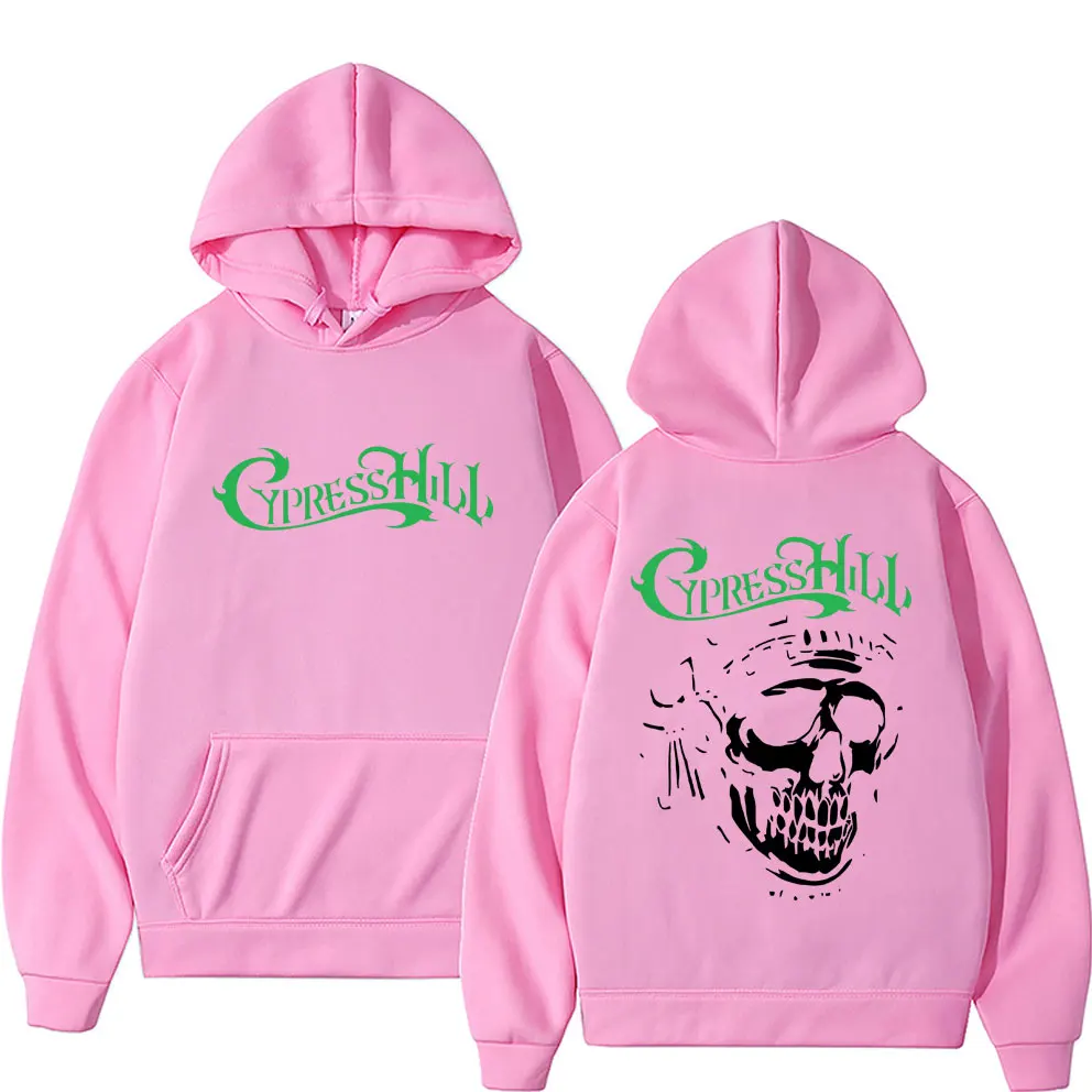 Rapper Cypress Hill Skeleton Print Hoodie Male Vintage Oversized Streetwear Men Women Clothing Fashion Hip Hop Oversized Hoodies