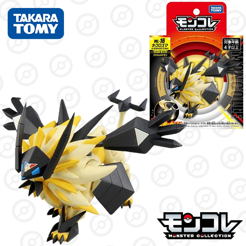 Takara Tomy Tomica Moncolle Pocket Comic Monster Figure Puppet Pokemon Resin Anime Figure Kids Xmas Gift Toys for Boys