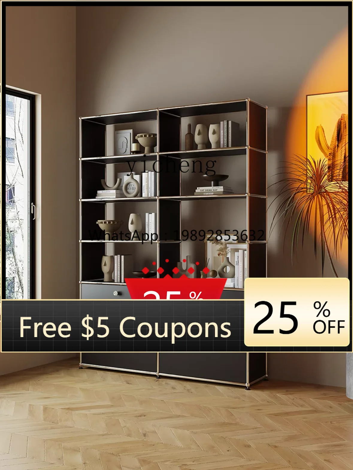 

AA Modern luxury home decoration, TV cabinet, floor decoration, Nordic living room, flowing fountain, fish tank