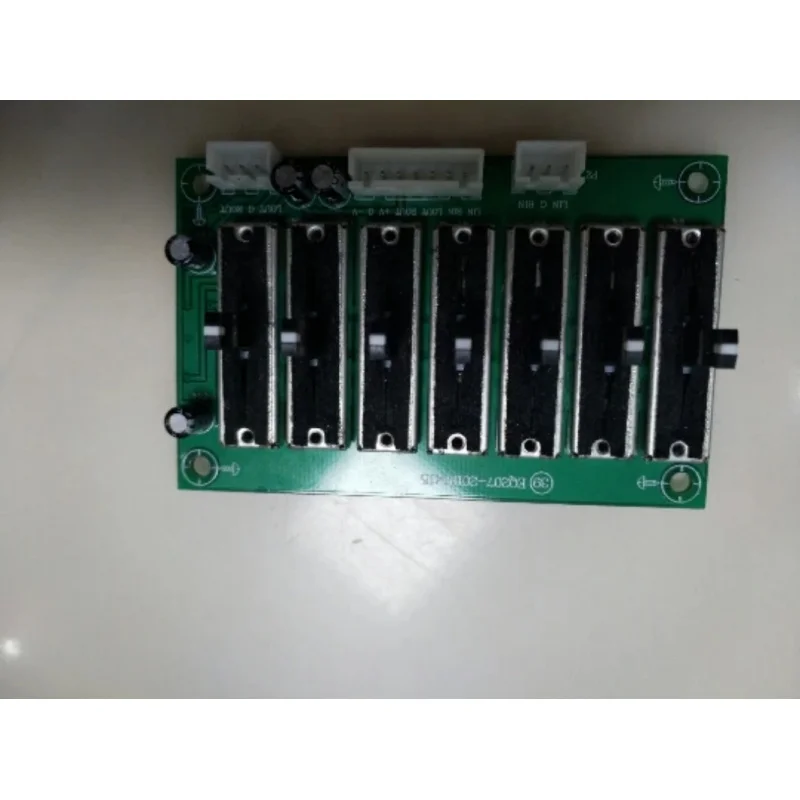 Placa ecualizadora estéreo de dos canales y 7 segmentos, placa EQ de siete segmentos, placa preamplificadora de tono