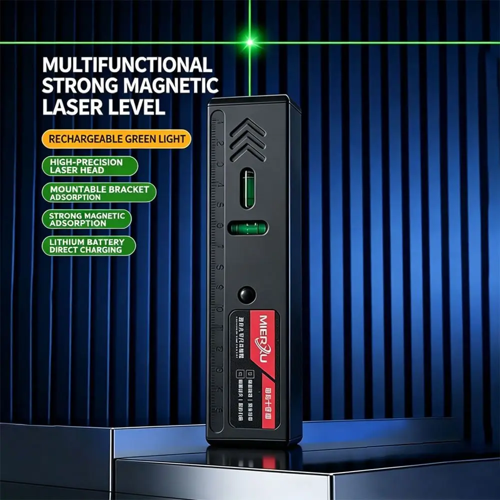 High Precision Laser Level Meter Strong Bright Light New Household Style Cross Line Laser Level Cross Line Projection