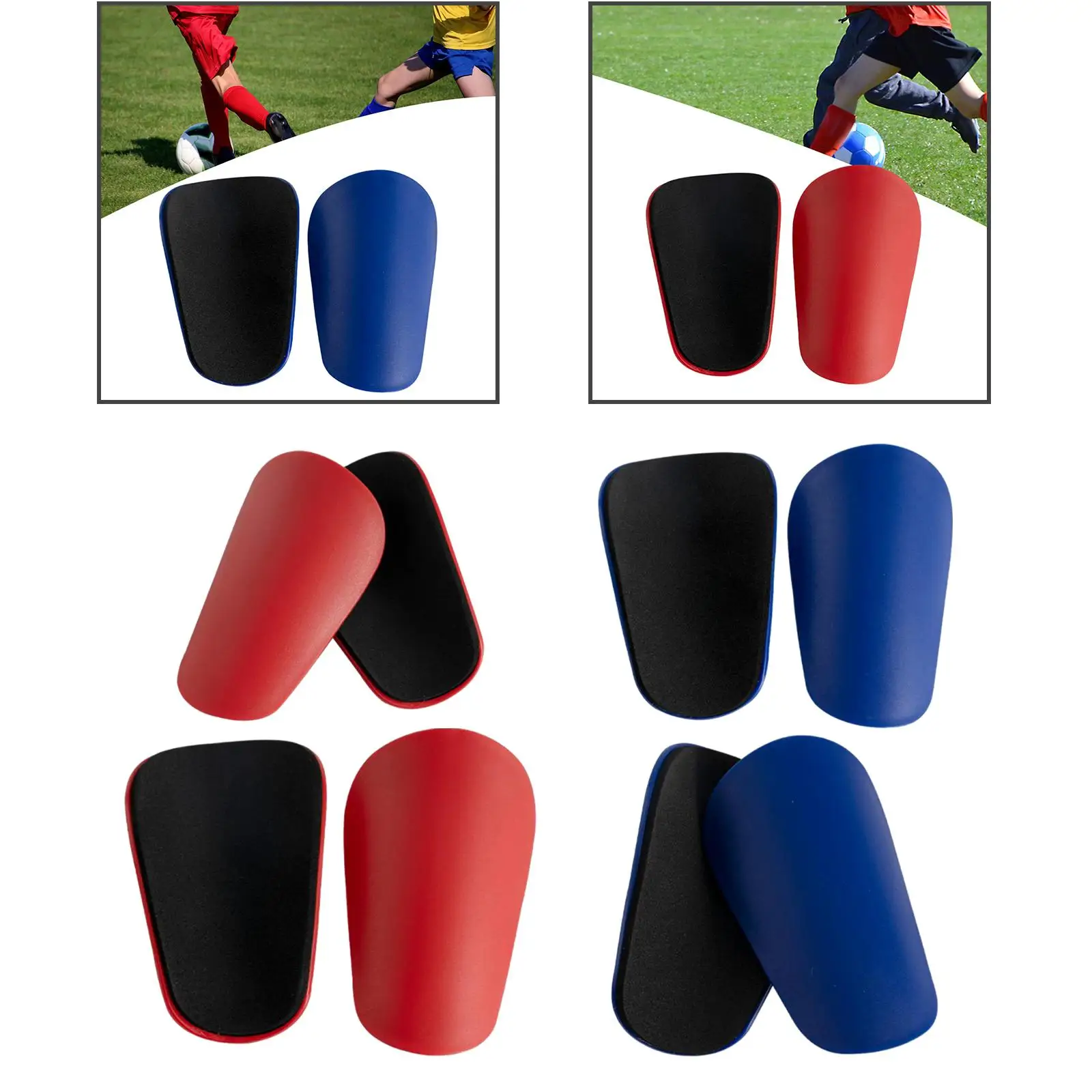 2Pcs Soccer Shin Guards Protective Soccer Equipment for Boys Girls Sports