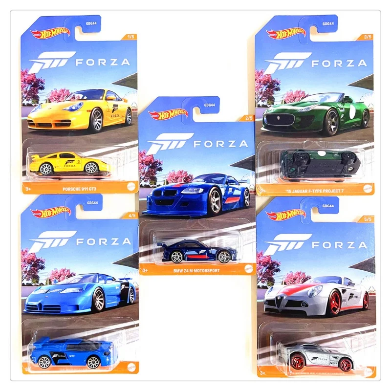 HOTWHEELS Popularny Model Samochodu GDG44 Symulacja Nocnego Wyścigu Honda FORZA Motocykl Bugatti Edycja Bay Edycja Metalowy Samochód