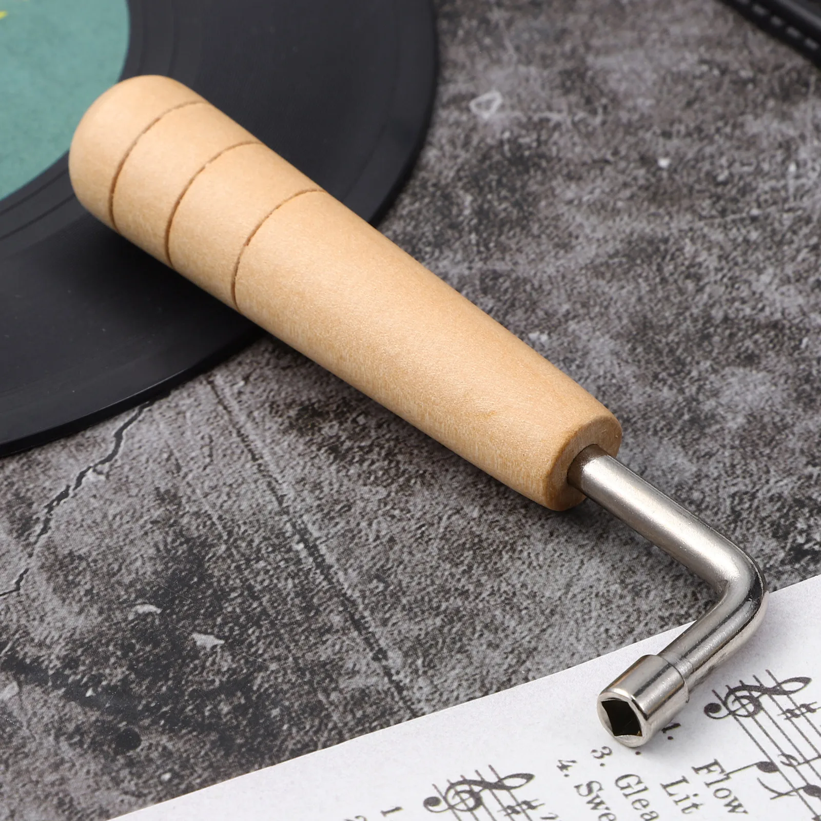 

Износостойкий ключ для лиры, профессиональный инструмент для настройки музыкальных инструментов, инструмент для регулировки струн, ключ для лиры