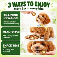 Duck Jerky Cucumber Chips Dog Treats, Crispy Meat Snacks, Slow Baked Training Rewards, Kibble Topper for Small Medium Large Dogs 5