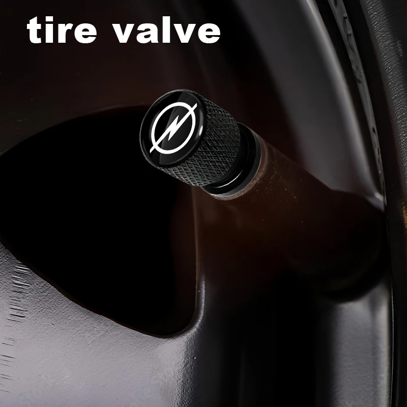

New Car Wheel Tire Valve Caps Air Stem Covers Accessories For Opel Astra j Insignia Astra g Corsa Zafira b Mokka Vivaro Meriva