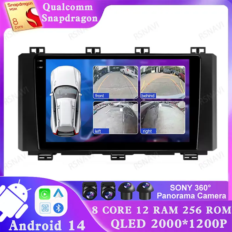 

Android 14 For Seat Ateca Cupra 2016 4G LTE Wireless Carplay Auto Qualcomm 2 DIN DVD Viedo Player Navigation Multimedia BT DSP
