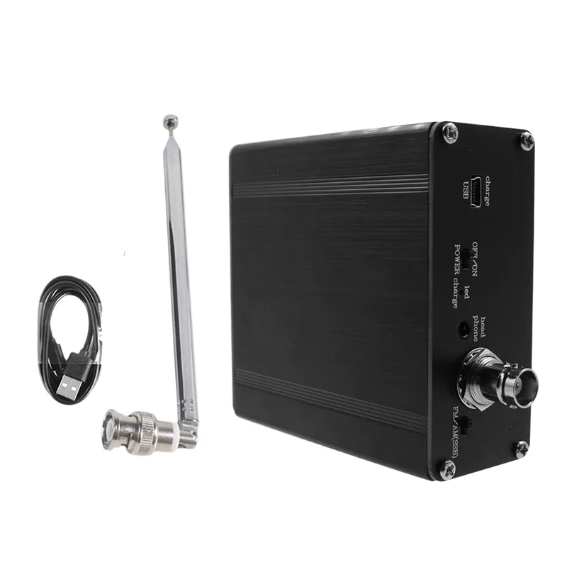 AINY-SI4732 ATS-20 Plus 1024 ATS20+ Ricevitore radio portatile FM AM (MW e SW) SSB (LSB e USB) con cavo antenna di tipo C