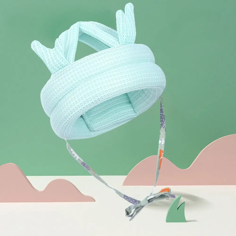 قبعة مريحة وقابلة للتعديل لحماية الطفل، غطاء رأس آمن ناعم لحماية الرأس، وسادة كرتونية مضادة للسقوط ومضادة للسقوط للأطفال الصغار #3