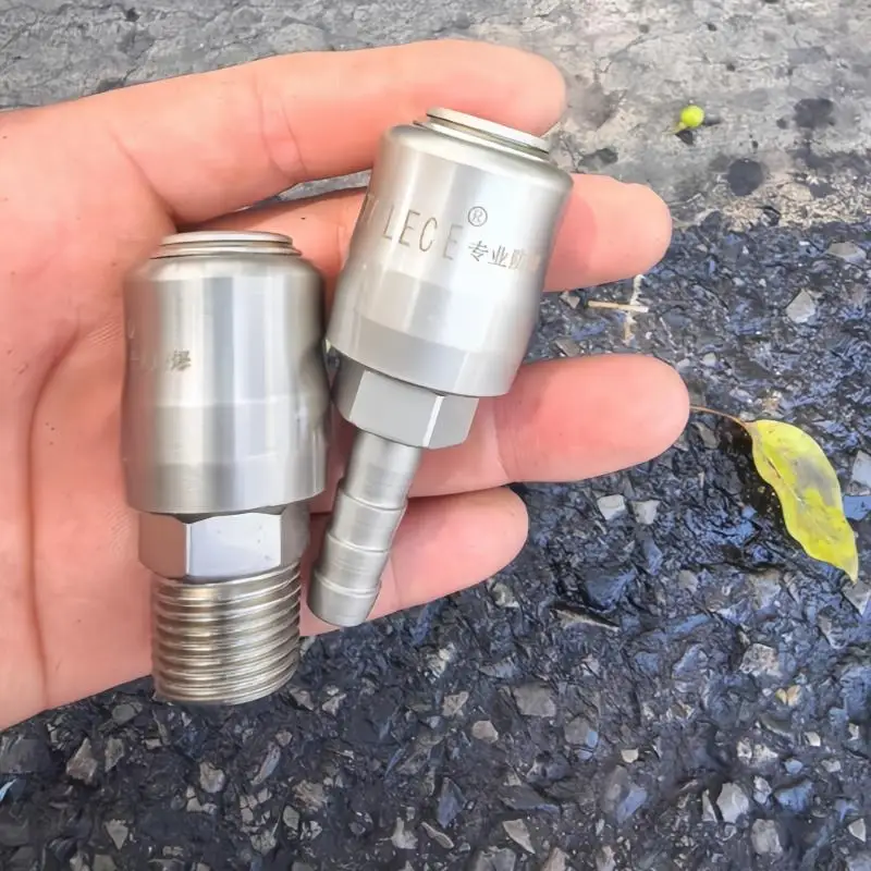 1Pc Quick connector C-type pneumatic self-locking air pipe small air cannon air compressor pump accessories pneumatic fitting
