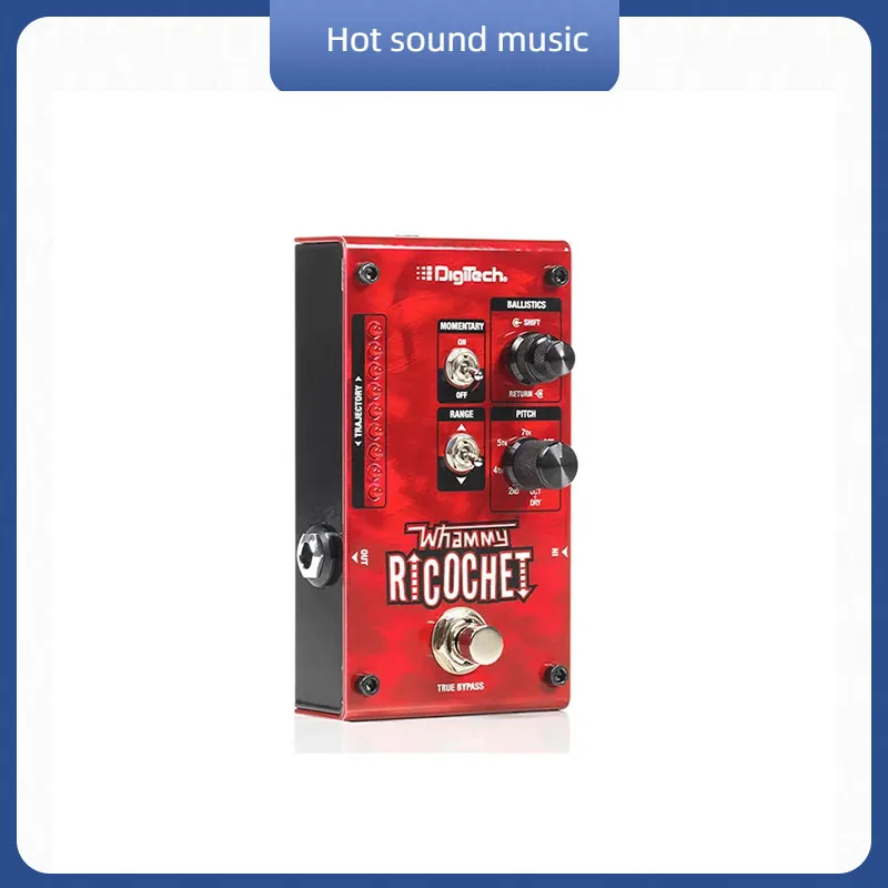 Pedal de Efectos de Cambio de Tono de Guitarra Digitech Whammy Ricochet
