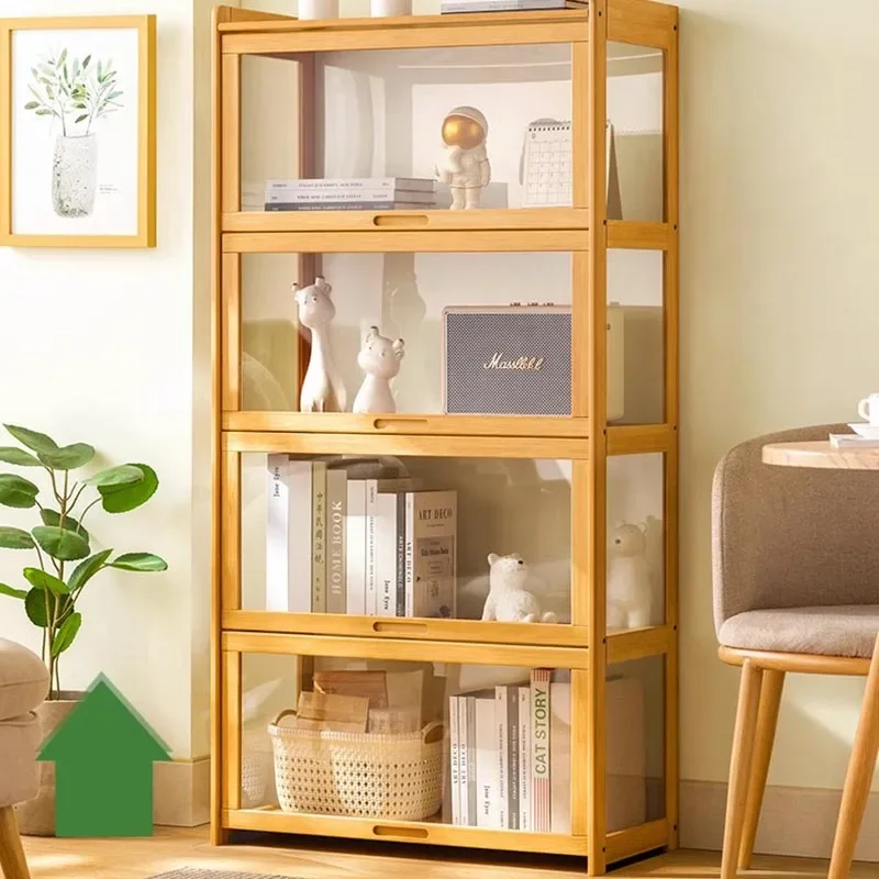 

Полка Приставной столик Книжный шкаф Угловой органайзер Полки Бамбуковая книжная полка Дисплей для хранения документов Estanteria Habitacion Модульная