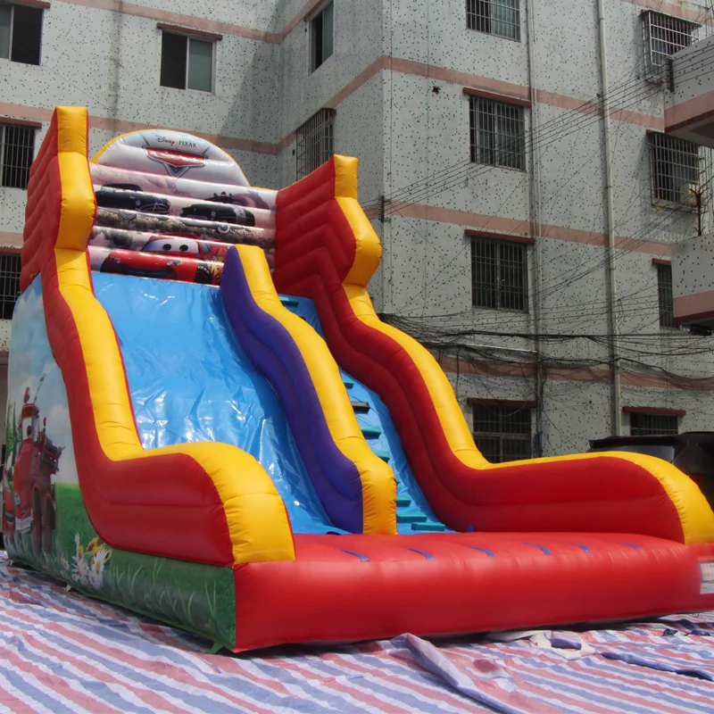 Neue Outdoor-Kombinations-Hüpfburg aus PVC-Material mit individuellem Logo, aufblasbare Rutsche, Kinder-Trampolin, Hüpfburg für Partyunterhaltung