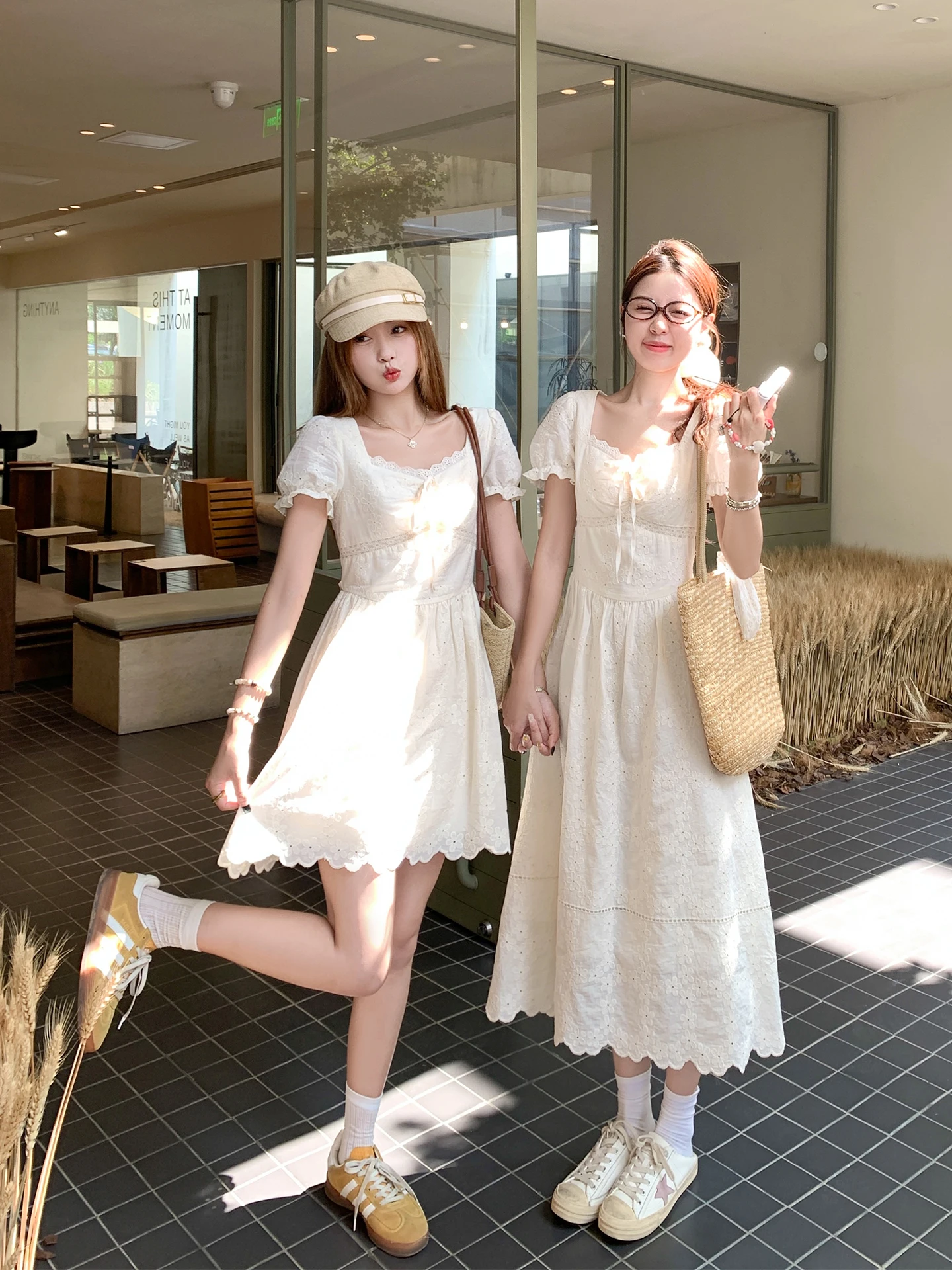 

Летняя ort Sve Bubble Sve Dr, женская юбка трапециевидной формы с цветочной вышивкой на талии, корейская юбка трапециевидной формы