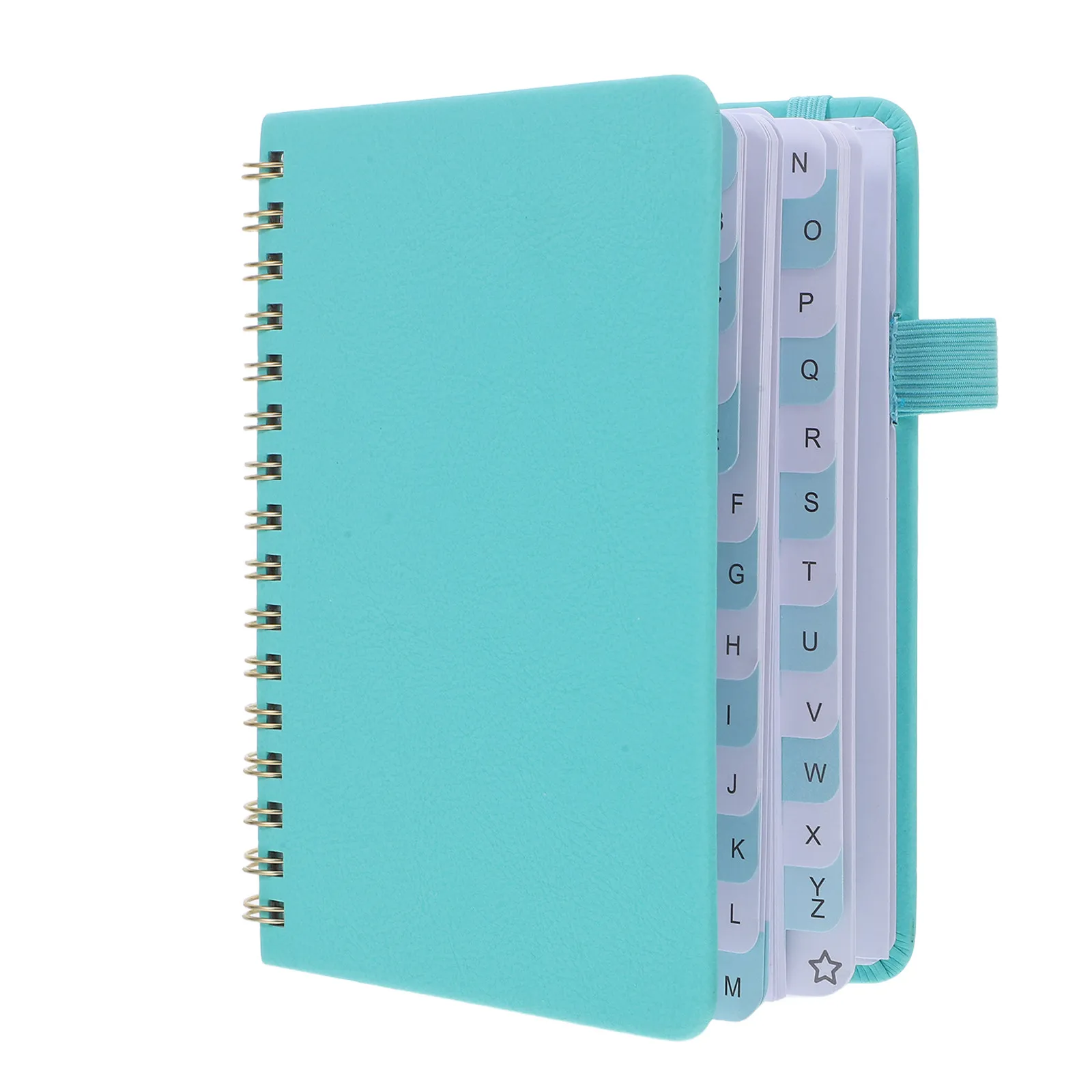 Password Keeper Book Alphabet Tabs Spiral Notebook 5.7x4.7 Internet Login Organizer Address Password Log Book Home Office 56