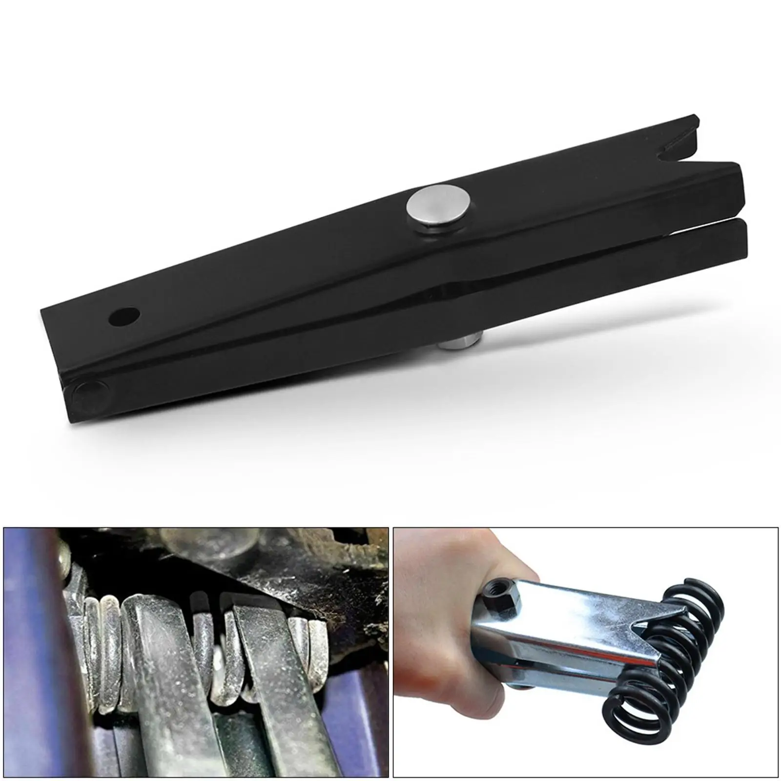 

Door Hinge Spring Tool for Cars Sturdy Quickly Easily Remove or Install Used with 1/2" Wrench Door Hinge Springs Compressor Tool