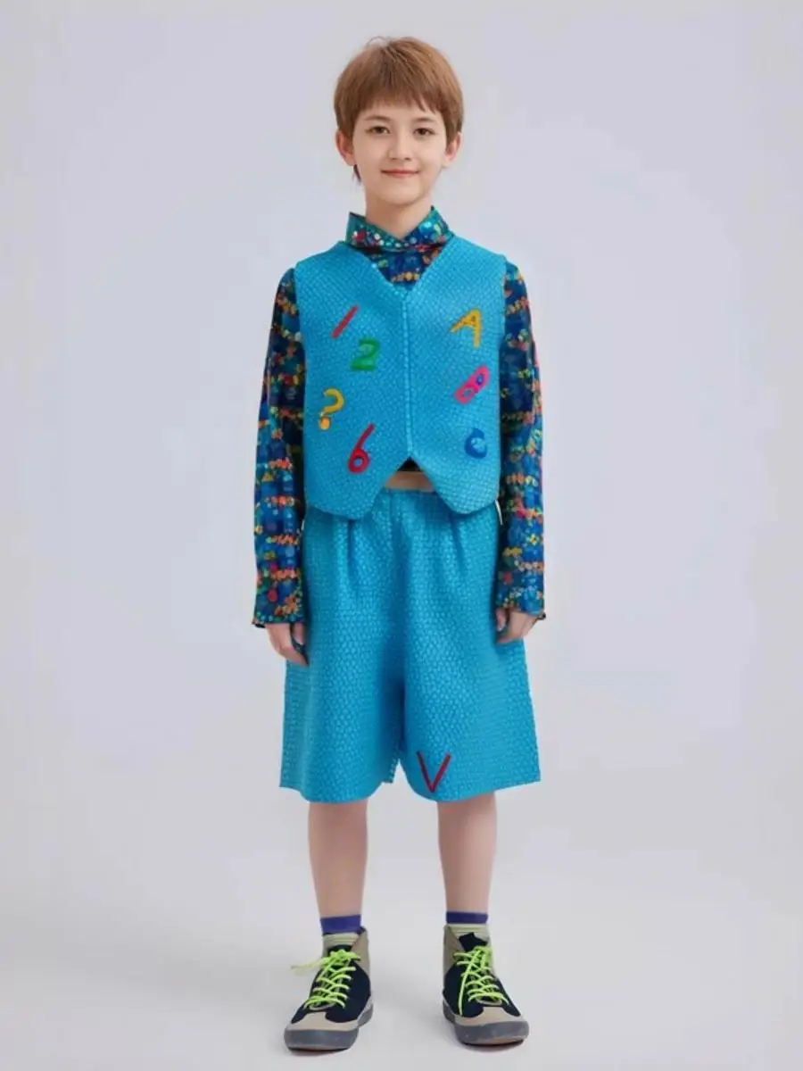 Ropa Infantil Ecológica para Desfiles - usage example