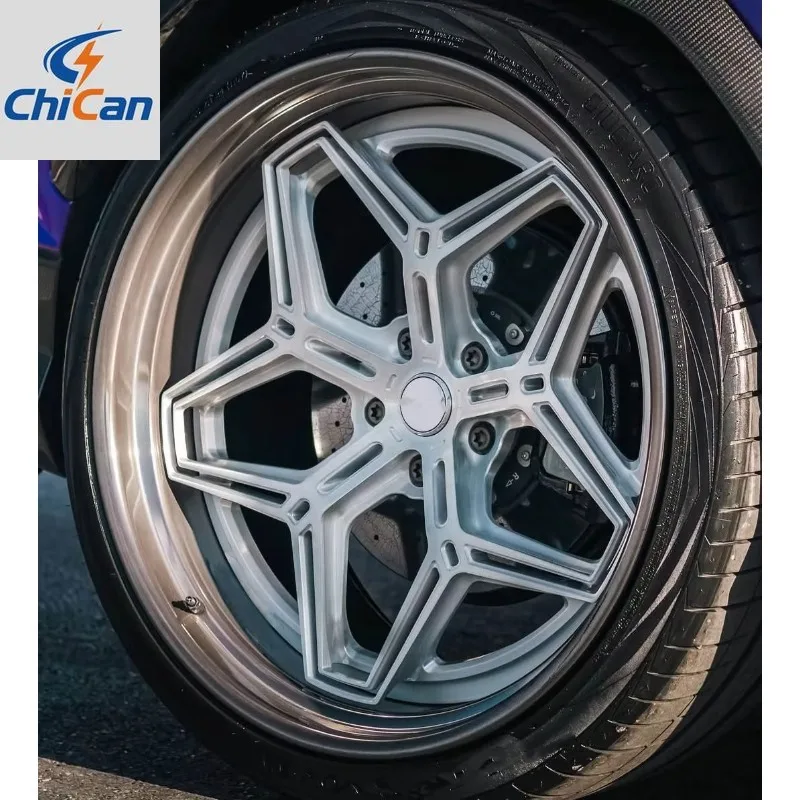 

[2026] Кованые диски Chican Custom 19-22 дюйма для гоночных автомобилей, моноблочные, двухсоставные, для Porsche, Mercedes-Benz, BMW, Cadillac