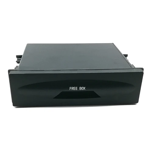 G99F-caja de almacenamiento Universal para coche, CX-38 de una sola capa para instalación de Radio de salpicadero Din, Kit de bolsillo