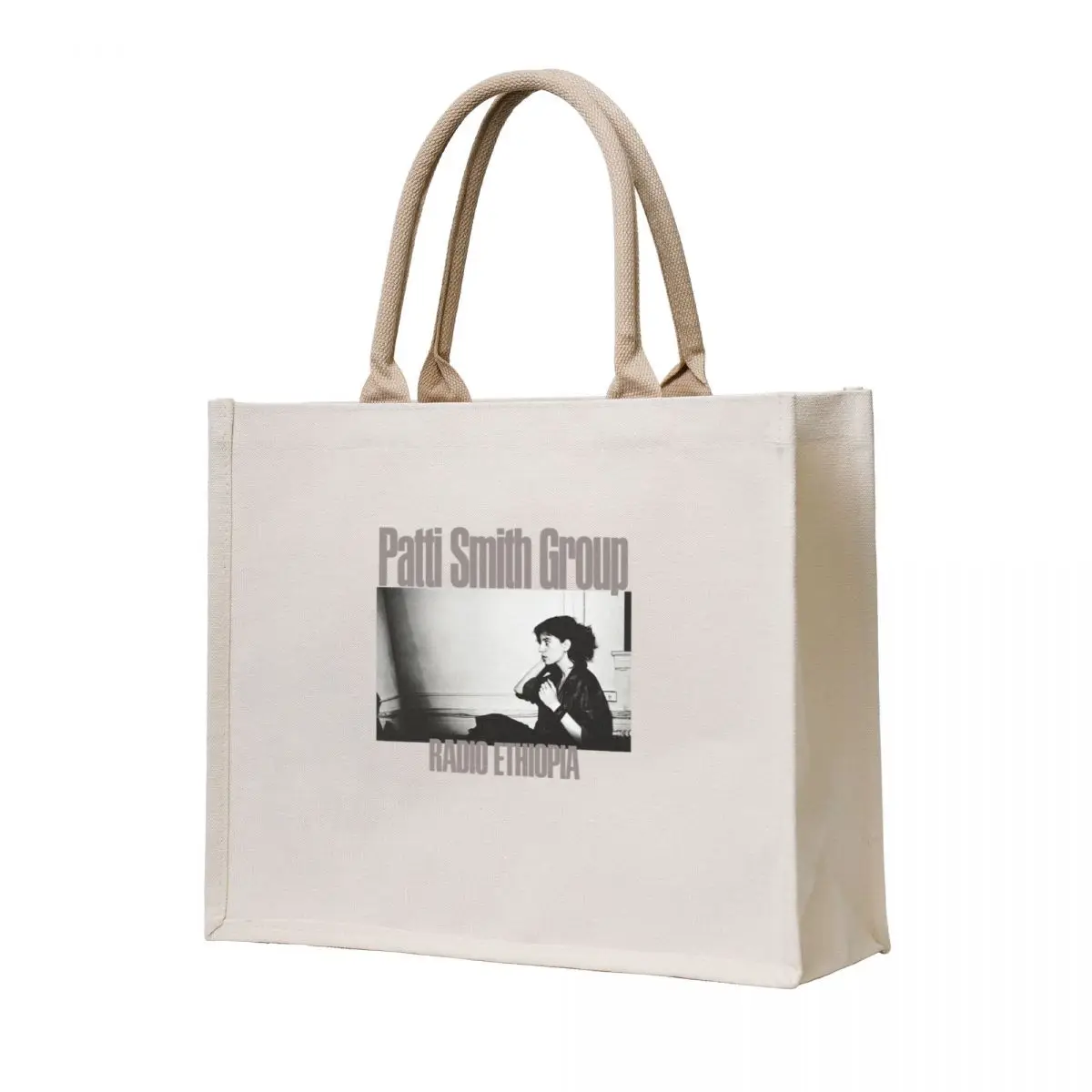 Vintage Photography Patti Smith Radio Ethiopia Awesome Tote Bag Candy bags canvas bags Women's shopper
