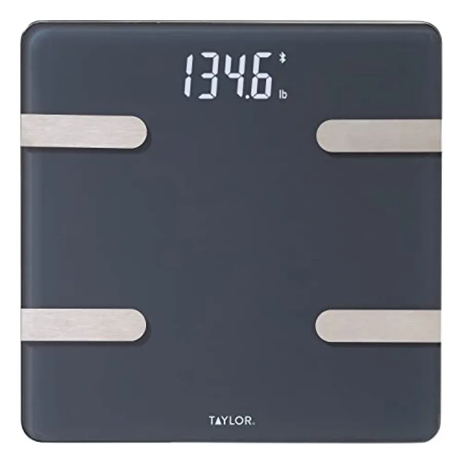

Smart Body Composition Scale with Precision Hub App for Body Weight with Smart App Connectivity, Third Party Sync, 400 lb Capac
