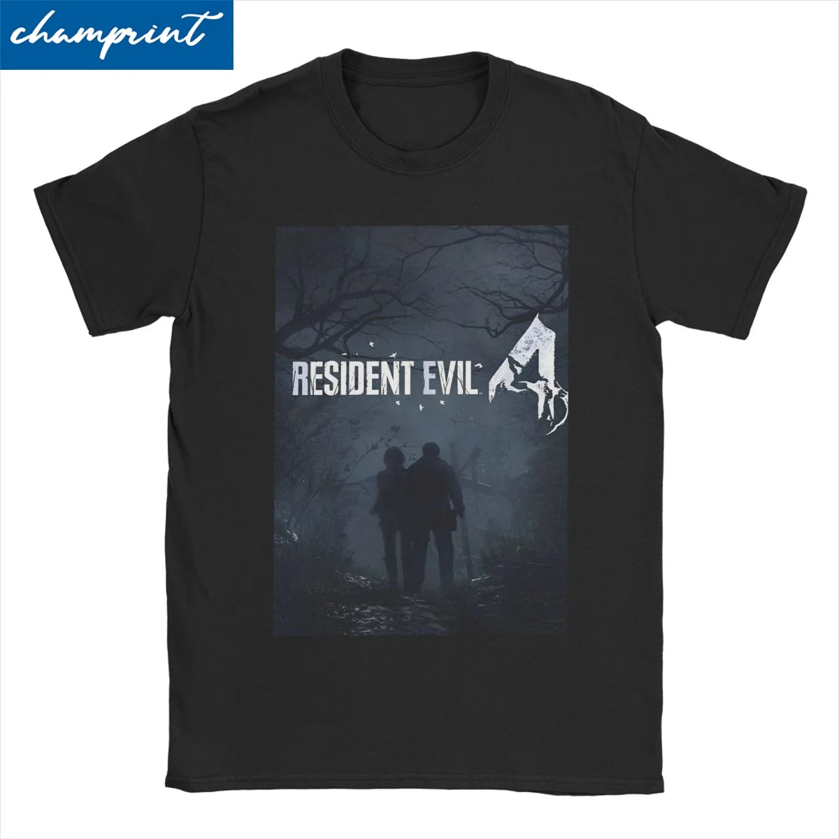 Resident Funny Eviled T-Shirt Men Women Game Creative 100% Cotton Tee Shirt Round Collar Short Sleeve T Shirt Gift Clothes