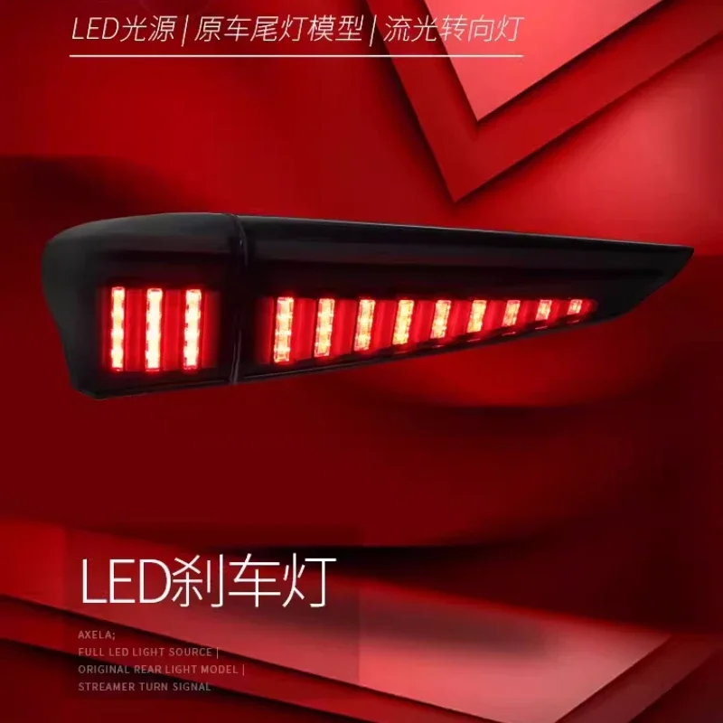 LED Tail Light For Toyota Crown Kluger Highlander 2022 Modified Stream Turn Signal Brake Backup Lamp Assembly Car Accessories - view 5