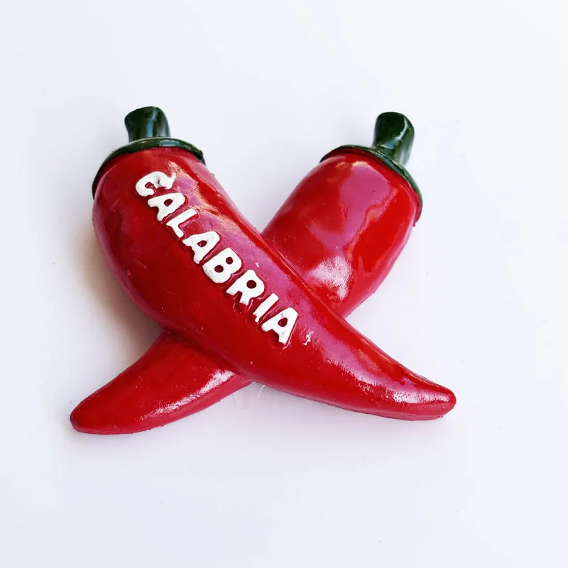

Calabrian chili Creative travel souvenirs Gifts Home Decor Refrigerator magnets Crafts